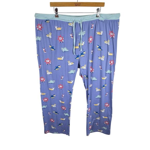 Munki-Munki Nite Nite Costume Dogs Lightweight Drawstring Pajama Lounge Pants 3X - Picture 1 of 5